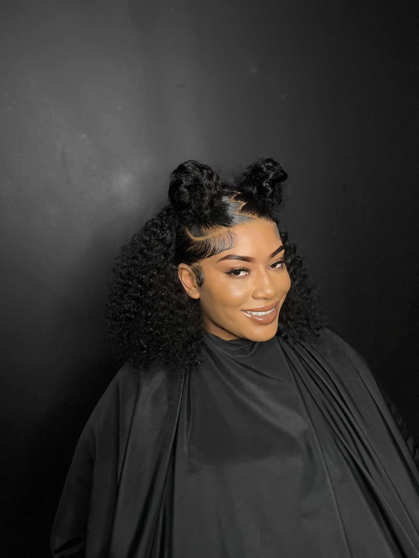 BLK 10” curly